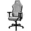 AeroCool CROWNASHGR Crown AeroWeave Ash Black Gaming Chair hellgrau