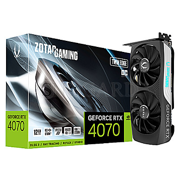 12GB Zotac ZT-D40700H-10M Gaming GeForce RTX4070 Twin Edge OC