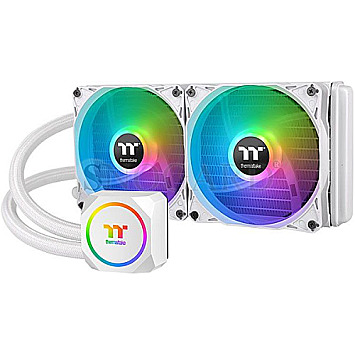 Thermaltake CL-W301-PL12SW-A TH240 ARGB Sync Snow Edition white