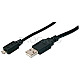 Digitus AK-300109-018-S USB Typ-A / USB Micro A 1.8m schwarz