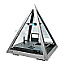 Azza CSAZ-804L Pyramid 804L Aluminium Tempered Glass