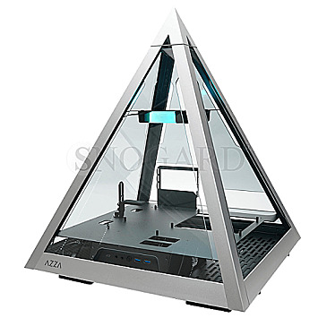 Azza CSAZ-804L Pyramid 804L Aluminium Tempered Glass