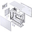 Jonsbo D31 Mesh Screen Micro ATX Mini Tower White Edition