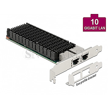 DeLOCK 88505 PCIe 2.0 x8 Karte 2x RJ45 10 Gigabit LAN X540