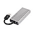 Club 3D CSV-1431 SenseVision 4 Port USB 4.0 Hub + Stromadapter silber