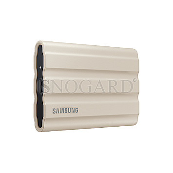 2TB Samsung MU-PE2T0K/EU Portable SSD T7 Shield USB-C 3.1 beige
