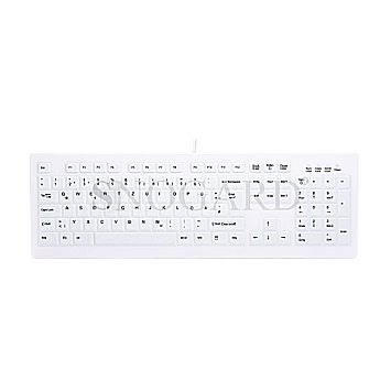 Cherry AK-C8100F-UVS-W Active Key desinfizierbar Hygiene Tastatur vollversiegelt