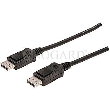 Digitus AK-340100-020-S DisplayPort 1.2 Anschlusskabel 2m schwarz