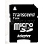 4GB Transcend TS4GUSDHC10 microSDHC Class 10 Kit schwarz