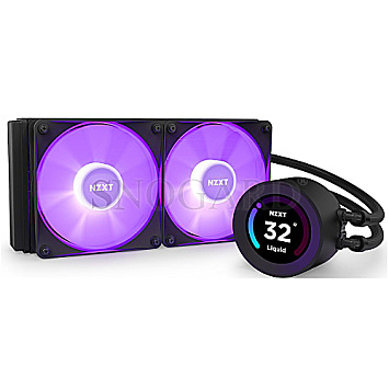 NZXT RL-KR24E-B1 Kraken Elite 240 RGB Display Liquid Cooler schwarz