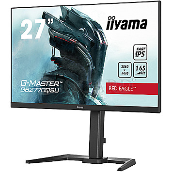 68.6cm (27") Iiyama G-MASTER GB2770QSU-B5 Red Eagle IPS WQHD 165Hz Gaming Pivot