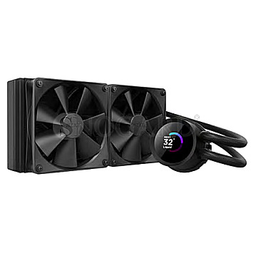 NZXT RL-KN240-B1 Kraken 240 Display Liquid Cooler schwarz