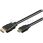 HDMI Mini Anschlusskabel 5m schwarz