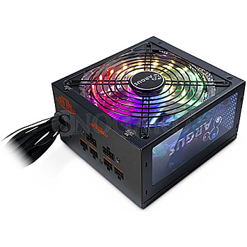 750 Watt Inter-Tech 88882174 Argus RGB CM II 750W ATX2.3 teilmodular 80PLUS Gold