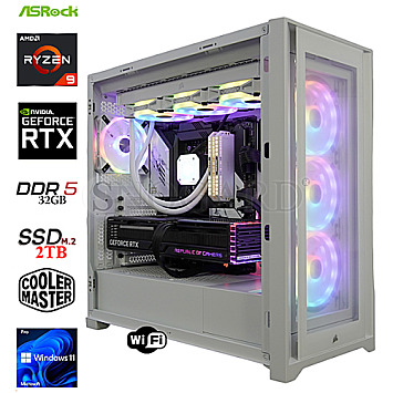 Ultra Gaming iCue R9-7900X3D-M2-RTX4090 OC powered by iCUE