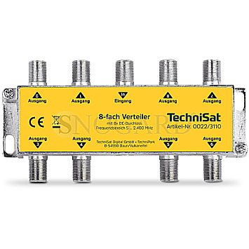 TechniSat 0022/3110 Kabelsplitter silber