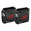ASUS ROG Rapture GT6 AX10000 Router + Satellit Set 2er Bundle schwarz