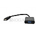 Gembird A-HDMI-VGA-04 HDMI -> VGA/Audio Single-Port Adapter schwarz
