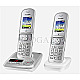 Panasonic KX-TGH722 DECT Telefon+Mobilteil silber