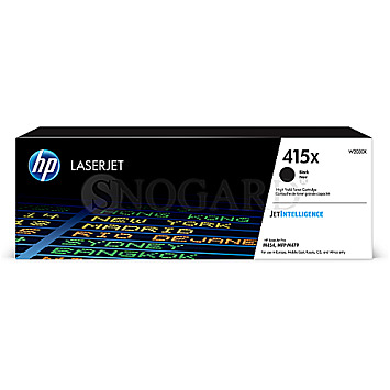 HP 415X Toner Cartridge 7500 Seiten schwarz