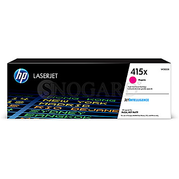 HP 415X Toner Cartridge 6000 Seiten magenta