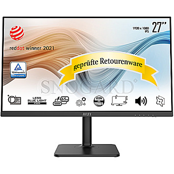 68.6cm (27") MSI Modern MD272QPDE IPS WQHD FreeSync Pivot