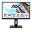 68.6cm (27") AOC P2 Q27P2Q IPS WQHD Pivot USB-Hub Lautsprecher