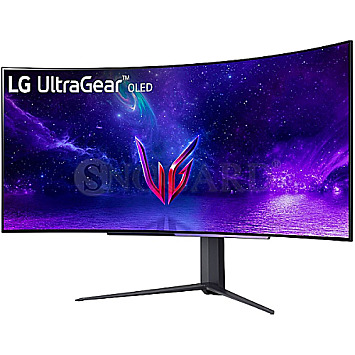 113cm (44.5") LG UltraGear 45GR95QE-B OLED HDR10 WQHD 21:9 240Hz G-Sync Curved