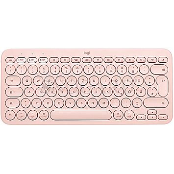 Logitech K380 Multi-Device Mini Bluetooth Keyboard for MAC rose