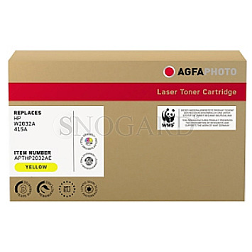 AgfaPhoto APTHP2032AE HP W2032A 415A Toner 2100 Seiten gelb