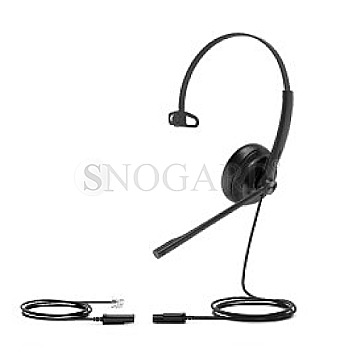 Yealink YHS34 Lite Mono Telefon Headset QD schwarz