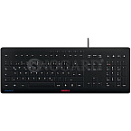 Cherry JK-8502DE-2 Stream Protect Keyboard Silikonschutzbezug QWERTZ USB schwarz