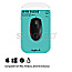 Logitech B110 Silent Mouse USB schwarz