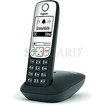 Gigaset A690 DECT Analog Mobilteil+Ladeschale schwarz