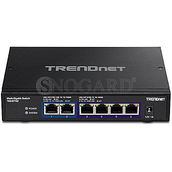 Trendnet TEG-S762 6-Port Switch schwarz