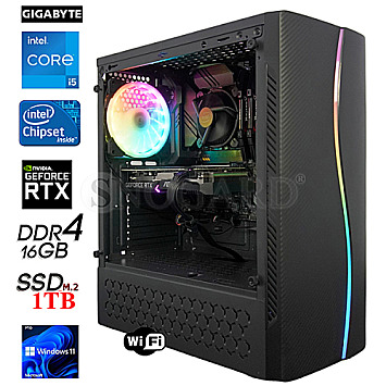 GamingLine i5-11400F-M2-RTX3060 OC LHR WiFi
