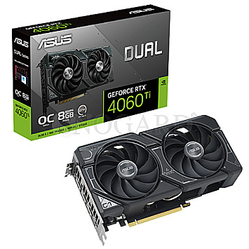 8GB ASUS DUAL-RTX4060TI-O8G Dual GeForce RTX4060Ti OC Edition GDDR6