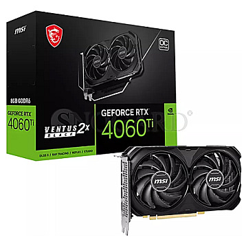 8GB MSI V515-017R GeForce RTX4060Ti Ventus 2X Black 8G OC