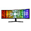 124.5cm (49") Samsung ViewFinity S49A950UIP VA HDR400 UWDQHD 120Hz Curved