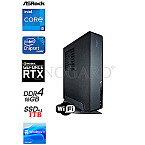 Mini GamingLine i5-13500-M2-RTX4070 OC Case im PlayStation Format