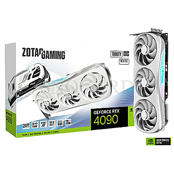 24GB Zotac ZT-D40900Q-10P Gaming GeForce RTX4090 Trinity OC White