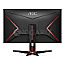 60.5cm (23.8") AOC G2 24G2ZE/BK IPS Full-HD Gaming 240Hz FreeSync