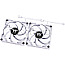 Thermaltake CL-F152-PL14WT-A CT140 140mm Case Fan White 2er Pack