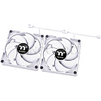 Thermaltake CL-F152-PL14WT-A CT140 140mm Case Fan White 2er Pack