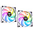 Thermaltake CL-F153-PL12SW-A CT120 ARGB Sync 120mm Case Fan White 2er Pack