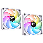 Thermaltake CL-F153-PL12SW-A CT120 ARGB Sync 120mm Case Fan White 2er Pack