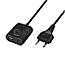 LogiLink PA0256 USB Charger 2-Port USB 2.0 Typ-A/USB-C 12W schwarz