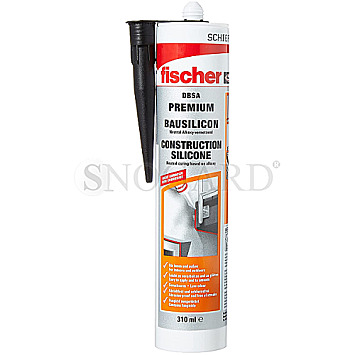 Fischer 512213 Bausilikon DBSA SLG 310ml schiefergrau