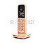 Gigaset CL390A Analog/DECT Telefon mit Anrufbeantworter cantaloupe