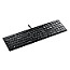 LC-Power LC-KEY-5B-ALU Aluminium Slim USB QWERTZ Layout schwarz